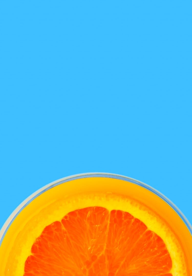 Orange header Desktop